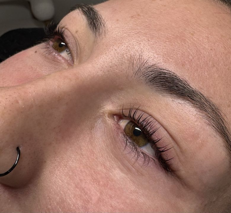Lash and brow result
