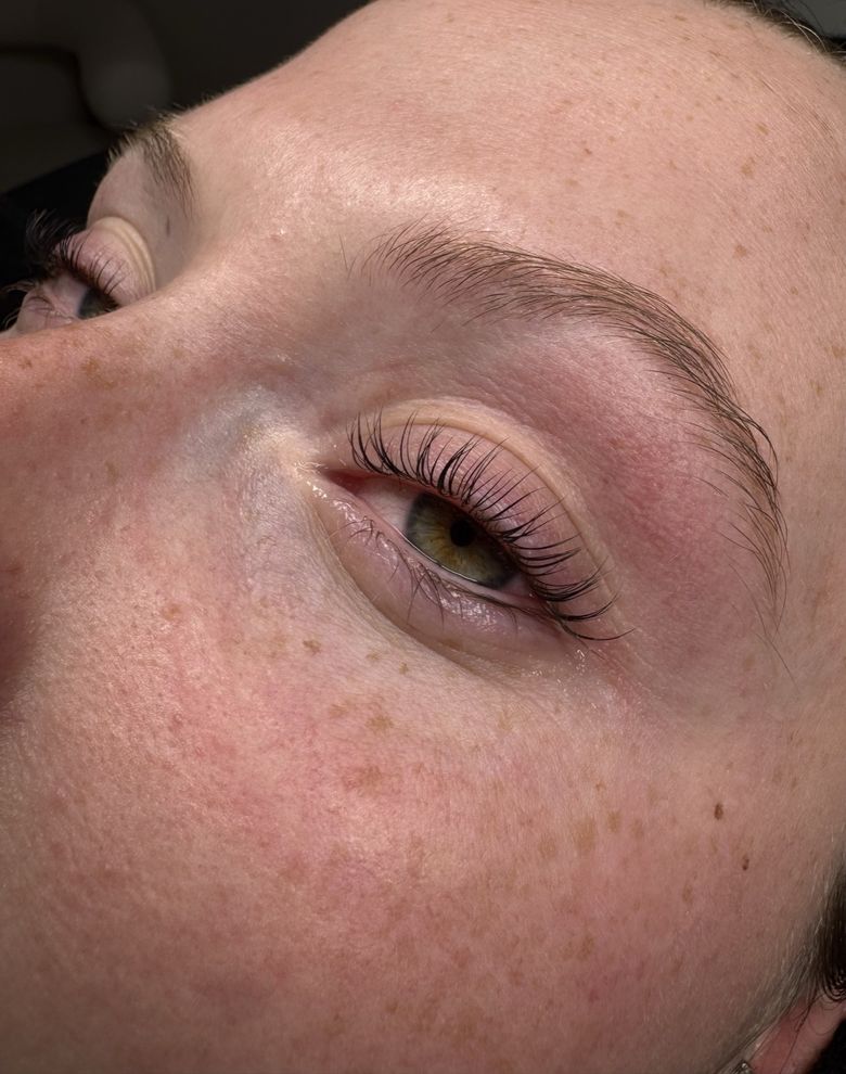 Lash lift result